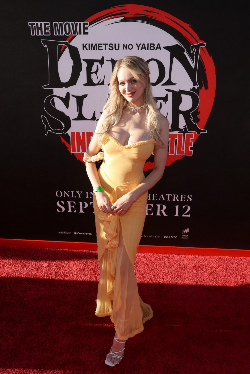 HOLLYWOOD, CALIFORNIA - SEPTEMBER 09: Danielle Denicola attends the Los Angeles premiere of "Demon Slayer: Kimetsu No Yaiba Infinity Castle" at TCL Chinese Theatre on September 09, 2025 in Hollywood, California. (Photo by Randy Shropshire/Getty Images for Crunchyroll, Sony Pictures Entertainment, Aniplex)
