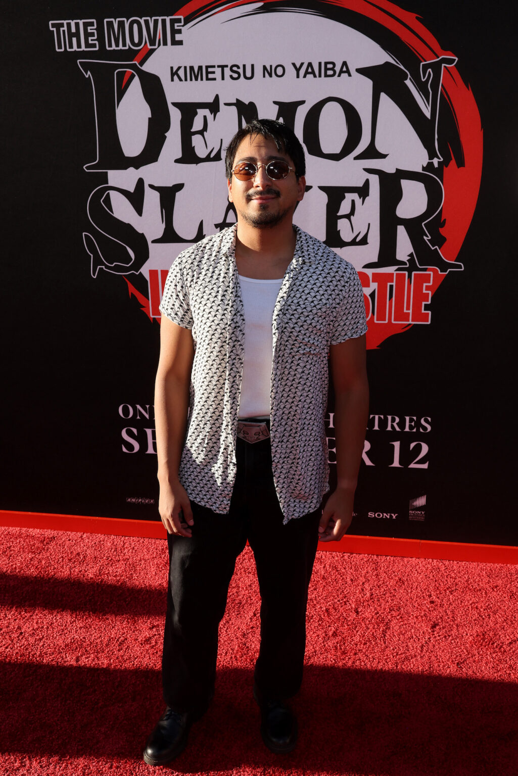 HOLLYWOOD, CALIFORNIA - SEPTEMBER 09: Tony Revolori attends the Los Angeles premiere of "Demon Slayer: Kimetsu No Yaiba Infinity Castle" at TCL Chinese Theatre on September 09, 2025 in Hollywood, California. (Photo by Randy Shropshire/Getty Images for Crunchyroll, Sony Pictures Entertainment, Aniplex)