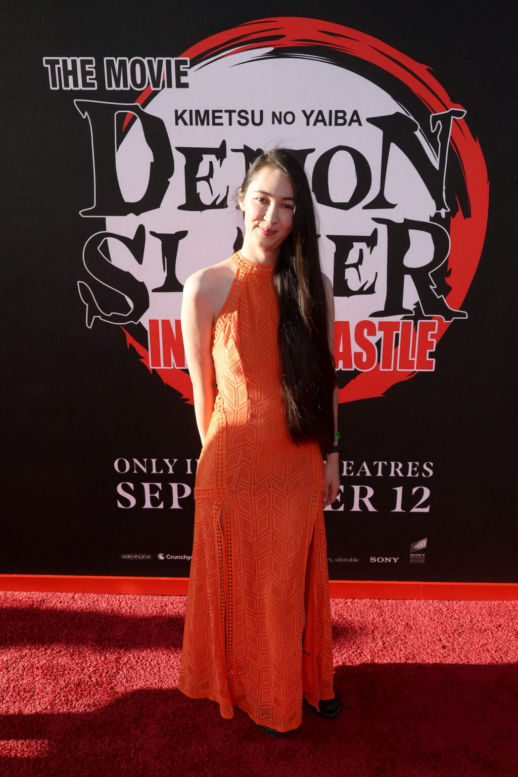 HOLLYWOOD, CALIFORNIA - SEPTEMBER 09: <> attends the Los Angeles premiere of "Demon Slayer: Kimetsu No Yaiba Infinity Castle" at TCL Chinese Theatre on September 09, 2025 in Hollywood, California. (Photo by Randy Shropshire/Getty Images for Crunchyroll, Sony Pictures Entertainment, Aniplex)