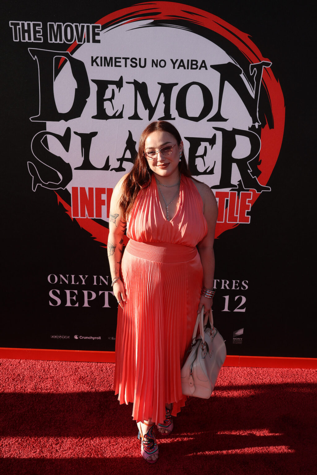 HOLLYWOOD, CALIFORNIA - SEPTEMBER 09: McKenzie McCabe attends the Los Angeles premiere of "Demon Slayer: Kimetsu No Yaiba Infinity Castle" at TCL Chinese Theatre on September 09, 2025 in Hollywood, California. (Photo by Randy Shropshire/Getty Images for Crunchyroll, Sony Pictures Entertainment, Aniplex)