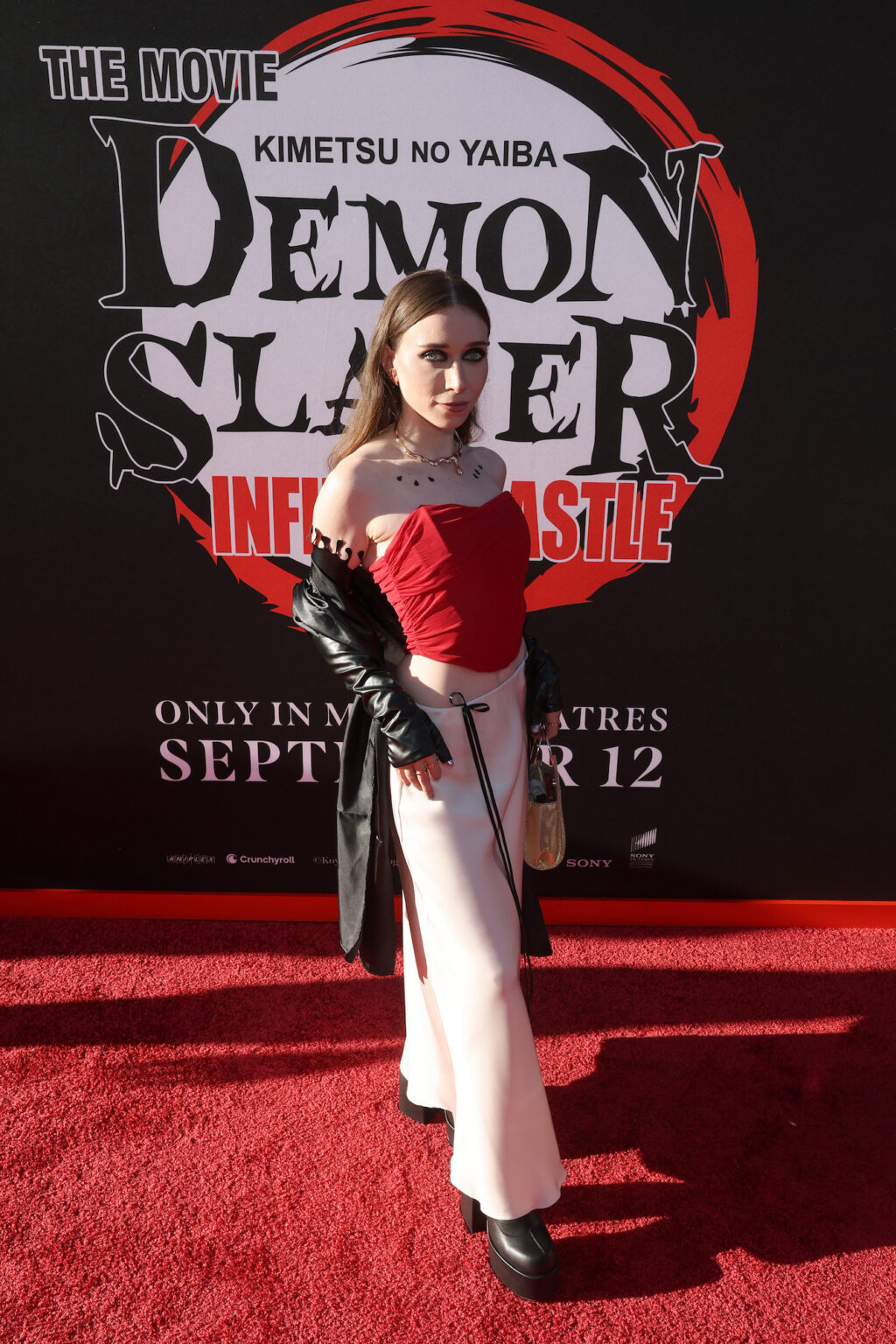 HOLLYWOOD, CALIFORNIA - SEPTEMBER 09: Angelica Trae attends the Los Angeles premiere of "Demon Slayer: Kimetsu No Yaiba Infinity Castle" at TCL Chinese Theatre on September 09, 2025 in Hollywood, California. (Photo by Randy Shropshire/Getty Images for Crunchyroll, Sony Pictures Entertainment, Aniplex)
