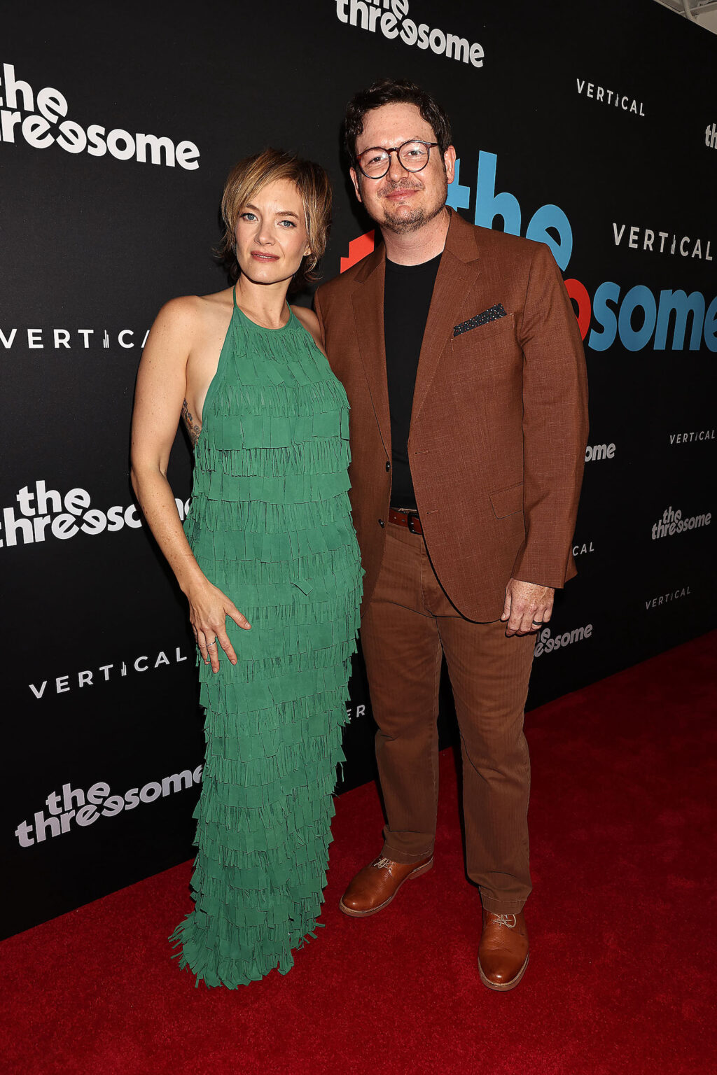 New York, New York - 9/3/25 -Kristen Slaysman and Allan McLeod at NYC Special Screening of ‘ THE THREESOME ” at The Metrograph -PICTURED: Kristen Slaysman and Allan McLeod - PHOTO by: Dave Allocca / Starpix - Location: The Metrograph