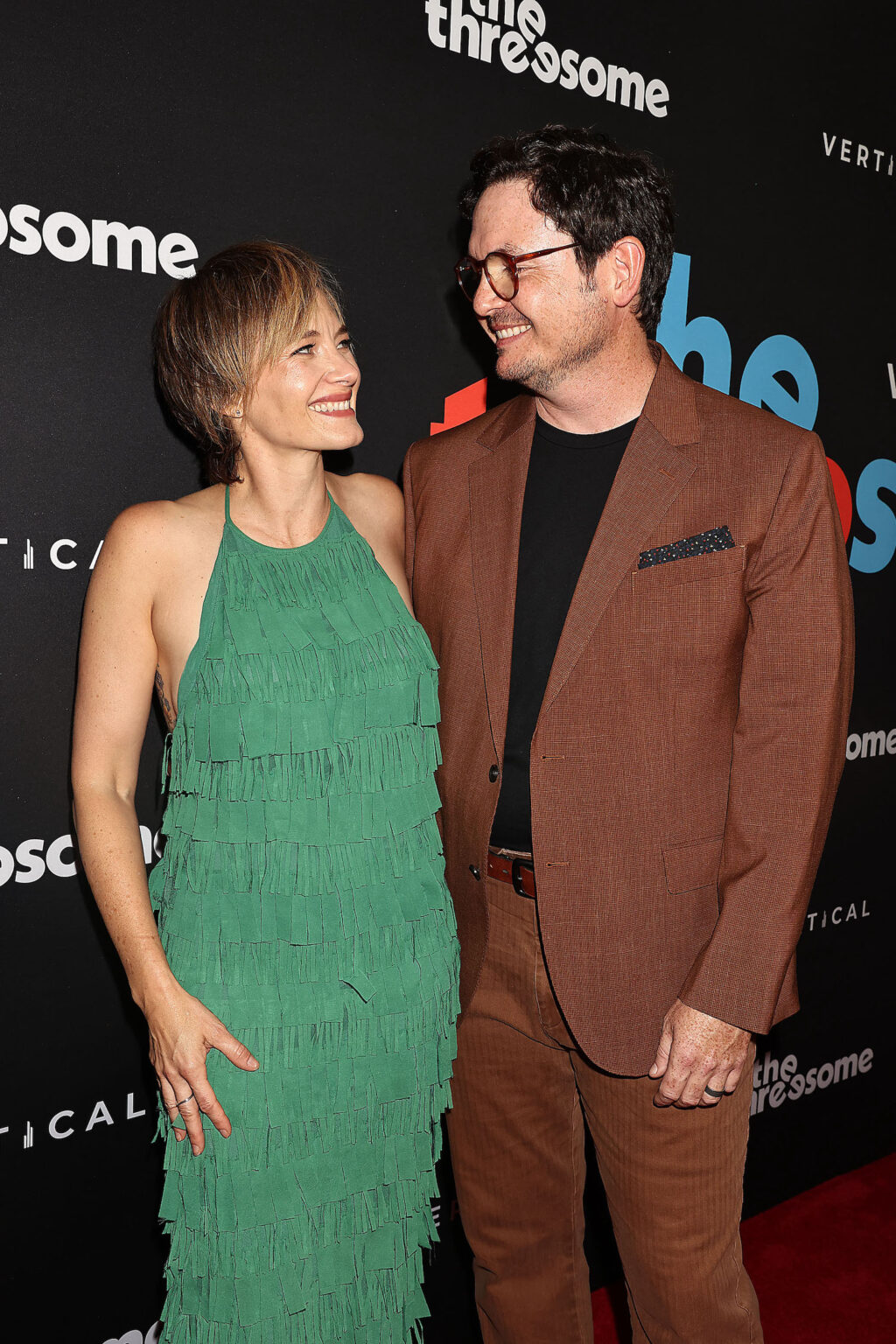 New York, New York - 9/3/25 -Kristen Slaysman and Allan McLeod at NYC Special Screening of ‘ THE THREESOME ” at The Metrograph -PICTURED: Kristen Slaysman and Allan McLeod - PHOTO by: Dave Allocca / Starpix - Location: The Metrograph