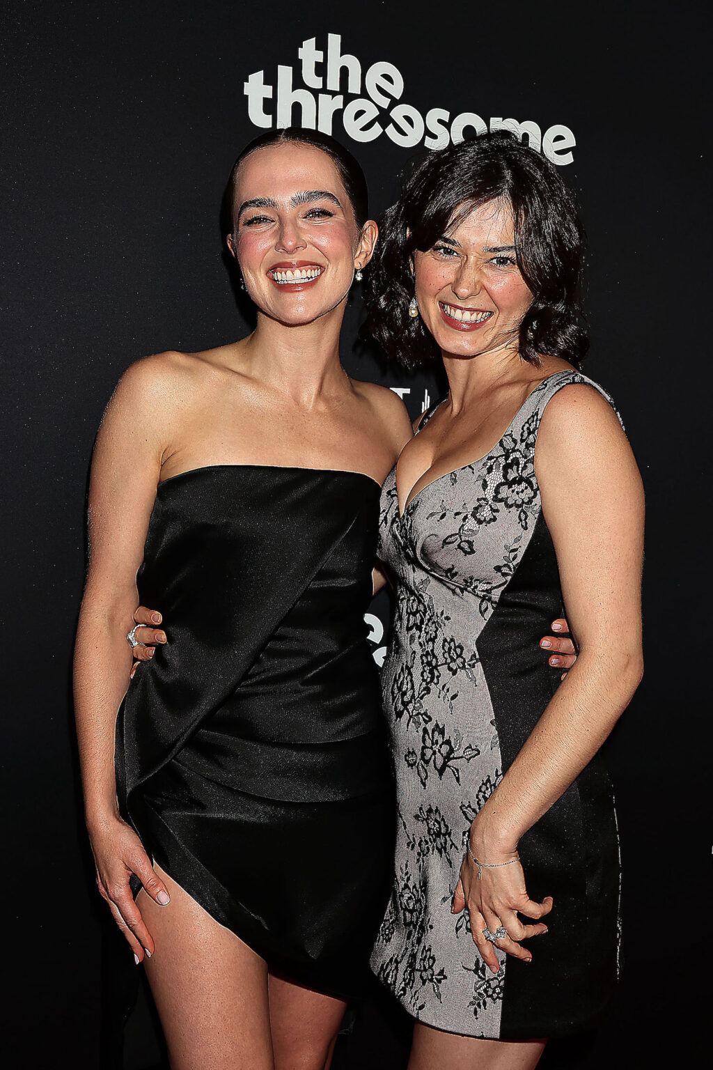 New York, New York - 9/3/25 -Zoey Deutch and Ruby Cruz at NYC Special Screening of ‘ THE THREESOME ” at The Metrograph -PICTURED: Zoey Deutch and Ruby Cruz - PHOTO by: Dave Allocca / Starpix - Location: The Metrograph