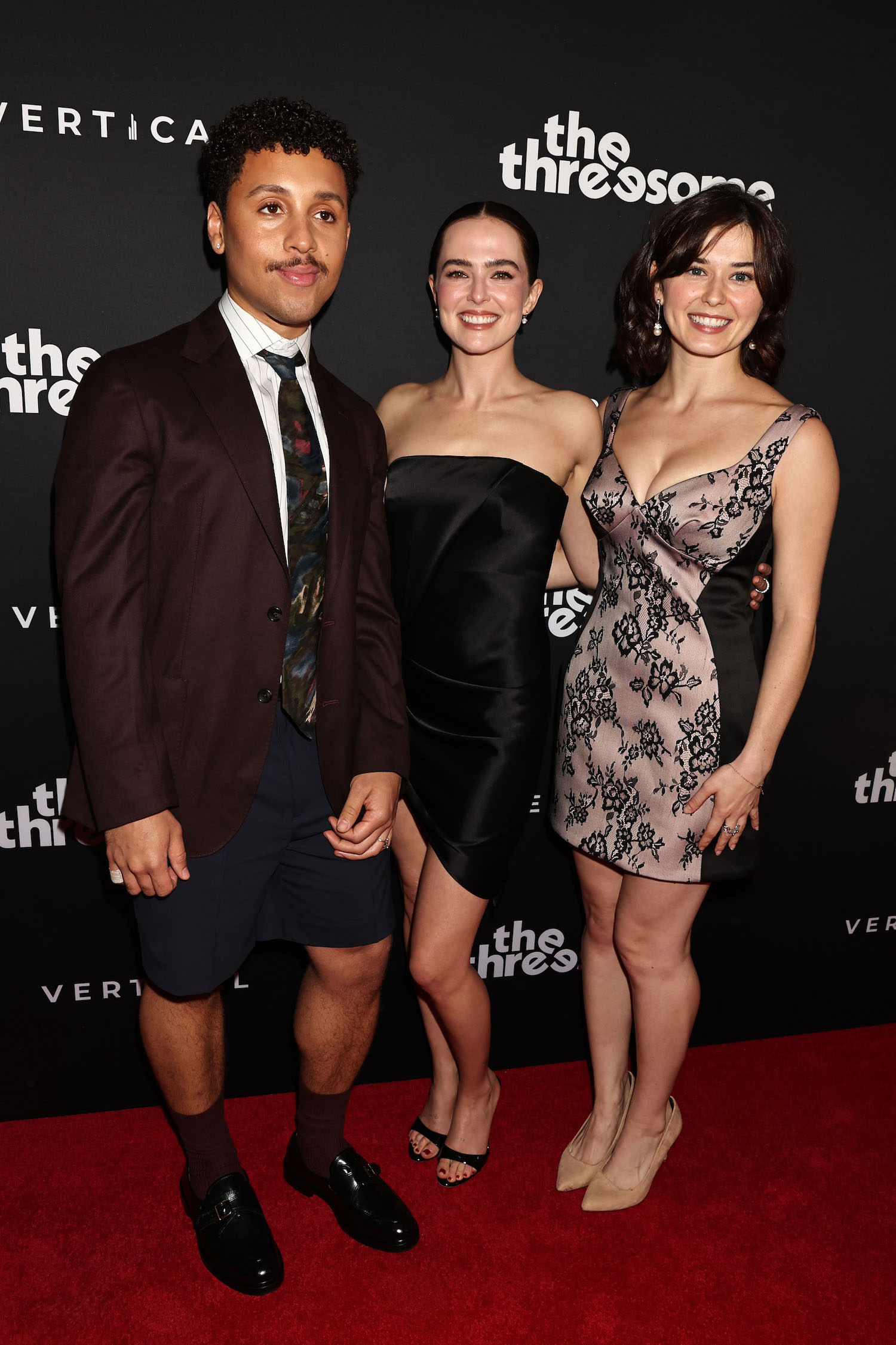 THE THREESOME Starring Zoey Deutch, Jonah Hauer-King, Ruby Cruz, Directed by Chad Hartigan
