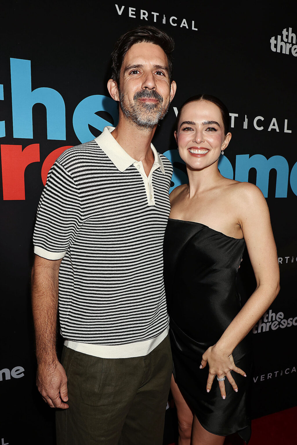 New York, New York - 9/3/25 - Ethan Ogilby and Zoey Deutch at NYC Special Screening of ‘ THE THREESOME ” at The Metrograph -PICTURED: Ethan Ogilby and Zoey Deutch - PHOTO by: Dave Allocca / Starpix - Location: The Metrograph