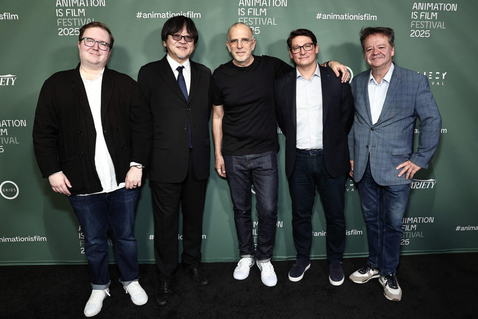 David Jesteadt, Mamoru Hosoda, Eric Beckman, Mickaël Marin and Marcel Jean