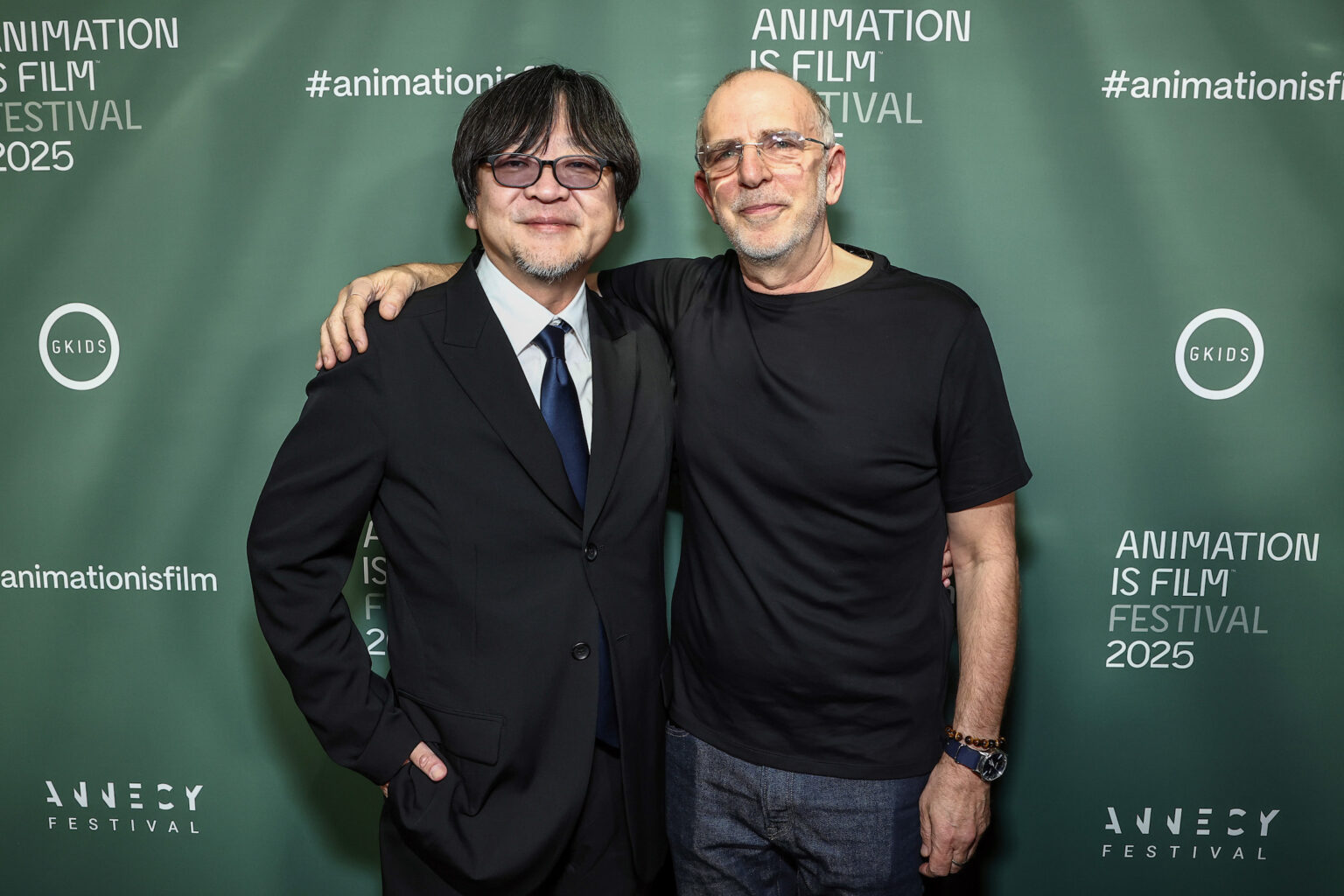Mamoru Hosoda and Eric Beckman