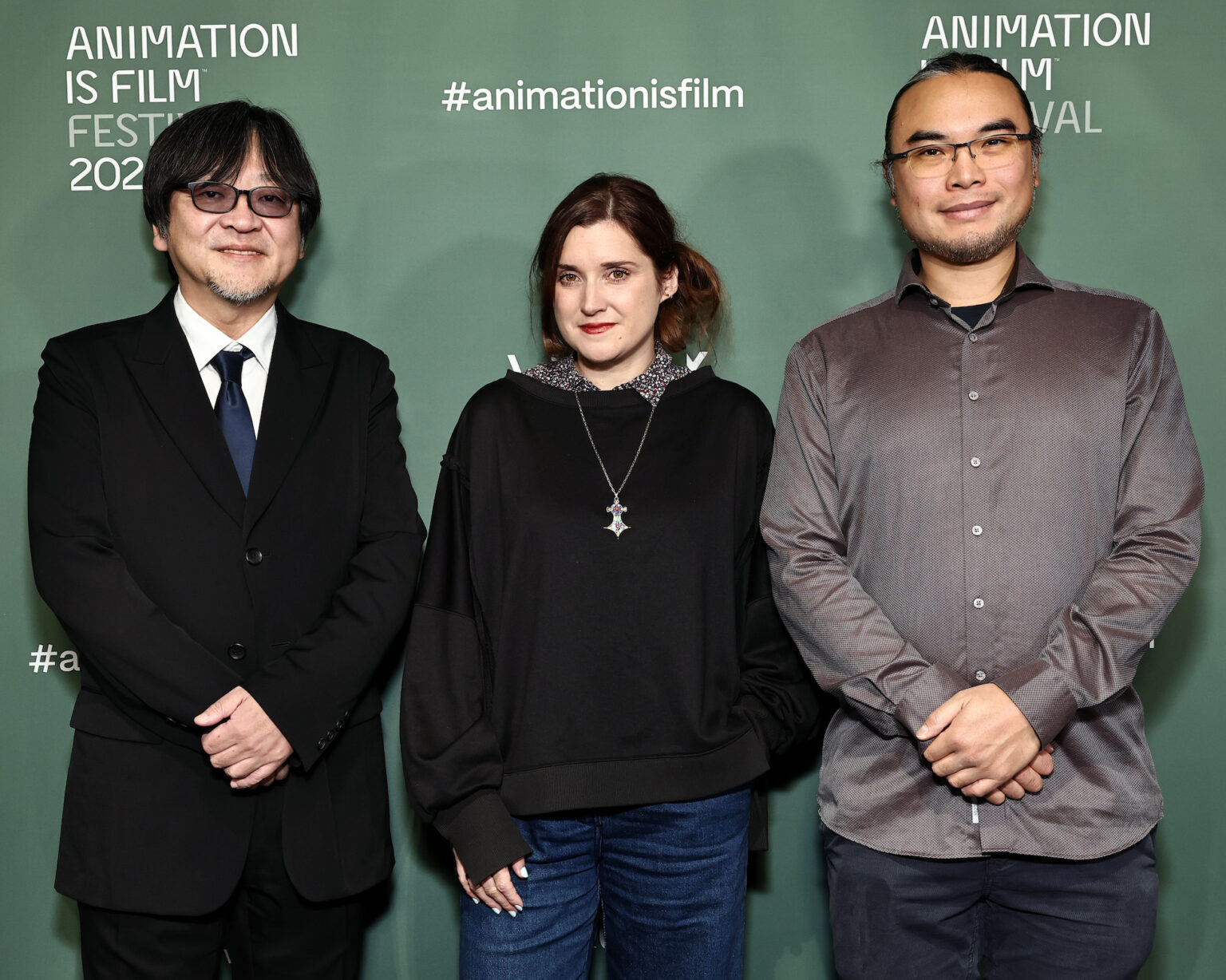 Mamoru Hosoda, Mailys Vallade and Liane-Cho Han