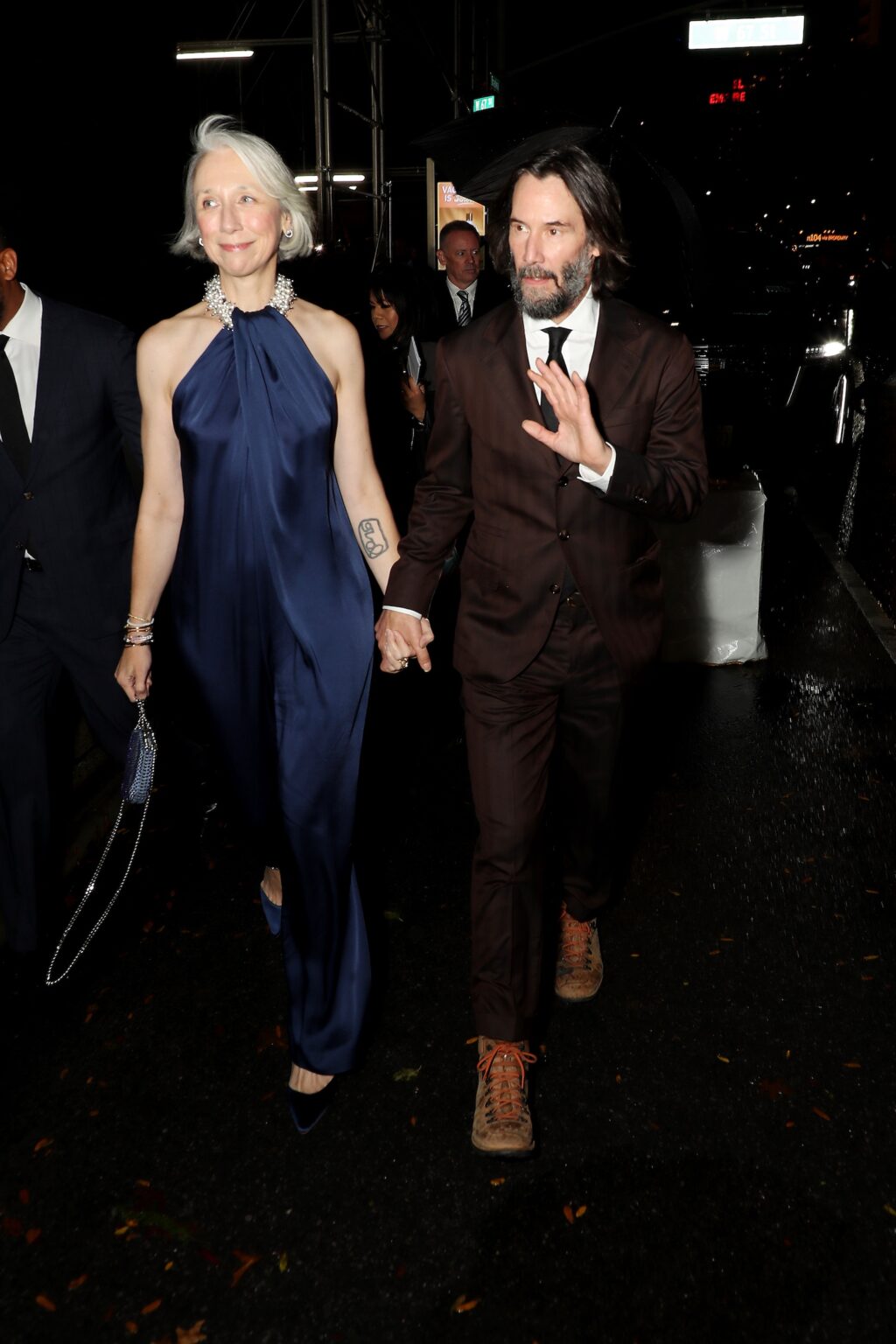 AZIZ ANSARI SANDRA OH And KEANU REEVES Bring Us GOOD FORTUNE At The Special Screening