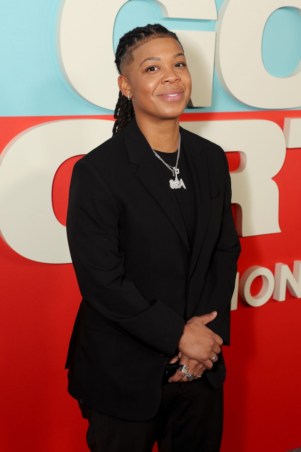 New York, New York - 10/13/25 - Punkie Johnson attends the New York Special Screening of LIONSGATE “Good Fortune” - PICTURED: Punkie Johnson - PHOTO by: Marion Curtis / StarPix for Lionsgate - Location: AMC Lincoln Square 13