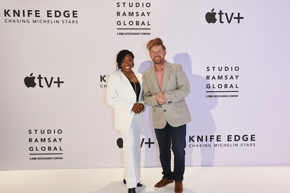 Culinary Star Studded Event Photos from the Premiere of "Knife Edge: Chasing Michelin Stars" hosted by Apple TV