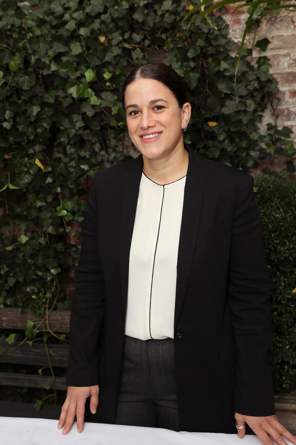 New York, New York - 10/10/25 - Chef Mary Attea (The Musket Room) attends A Premiere Celebration for Apple TV+ “Knife Edge: Chasing Michelin Stars” at The Musket Room and COQODAQ in New York CityPicturehouse - PICTURED: Chef Mary Attea (The Musket Room) - PHOTO by: Marion Curtis / StarPix for Apple TV+ - Location: The Musket Room and COQODAQ