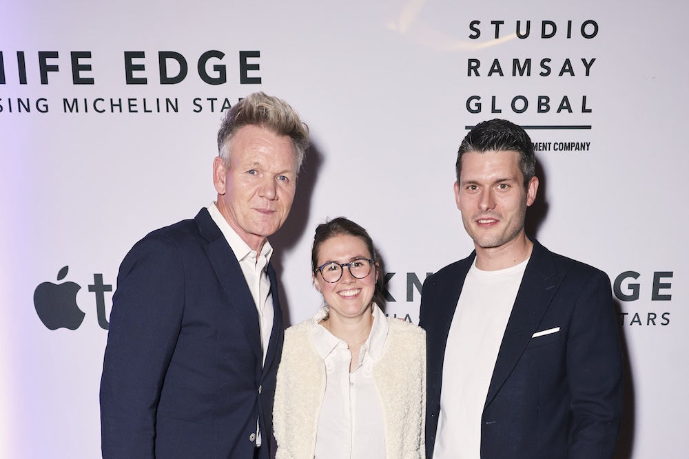 Culinary Star Studded Event Photos from the Premiere of "Knife Edge: Chasing Michelin Stars" hosted by Apple TV