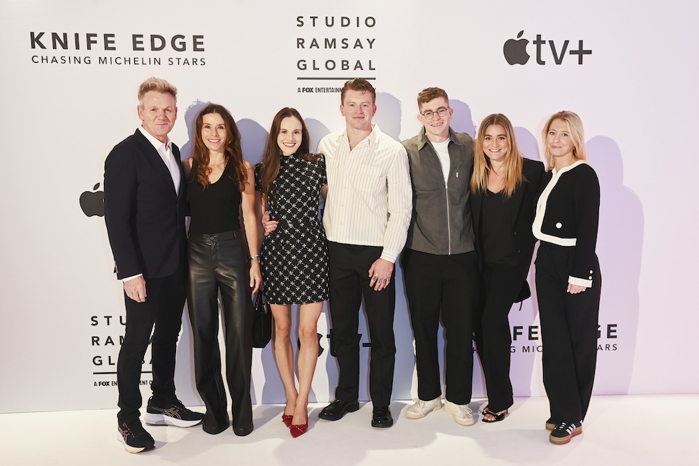 Culinary Star Studded Event Photos from the Premiere of "Knife Edge: Chasing Michelin Stars" hosted by Apple TV