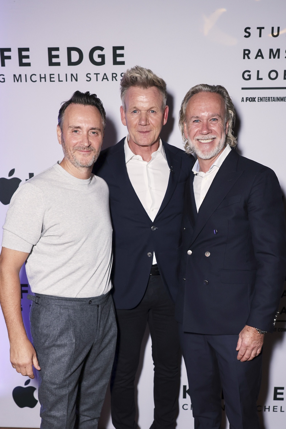 Culinary Star Studded Event Photos from the Premiere of "Knife Edge: Chasing Michelin Stars" hosted by Apple TV