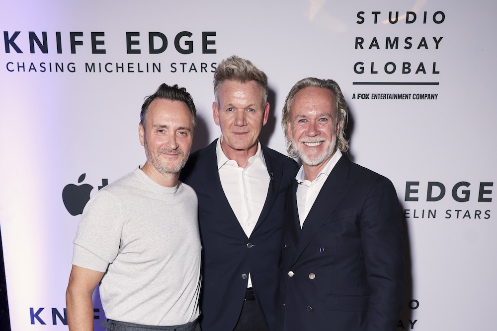 Culinary Star Studded Event Photos from the Premiere of "Knife Edge: Chasing Michelin Stars" hosted by Apple TV