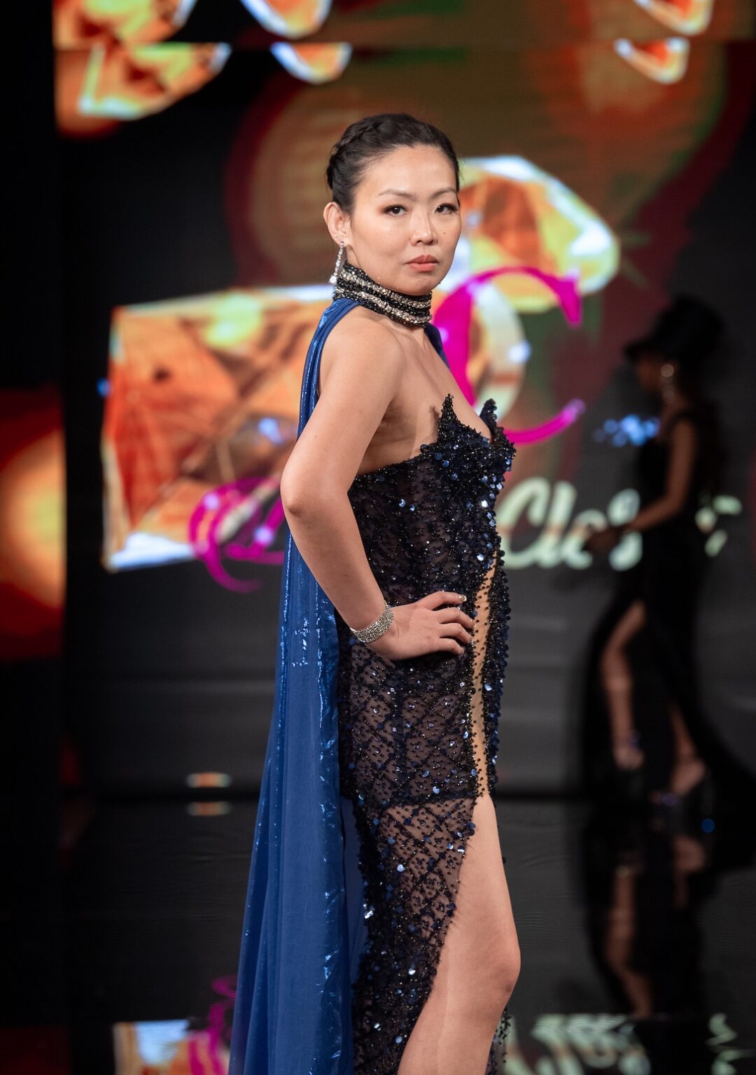 NEW YORK, NEW YORK - SEPTEMBER 13: A model walks the runway at the Drisha Closet show during New York Fashion Week at The Angel Orensanz Foundation on September 13, 2025 in New York City. (Photo by Mark Gunter/Getty Images for Art Hearts Fashion)