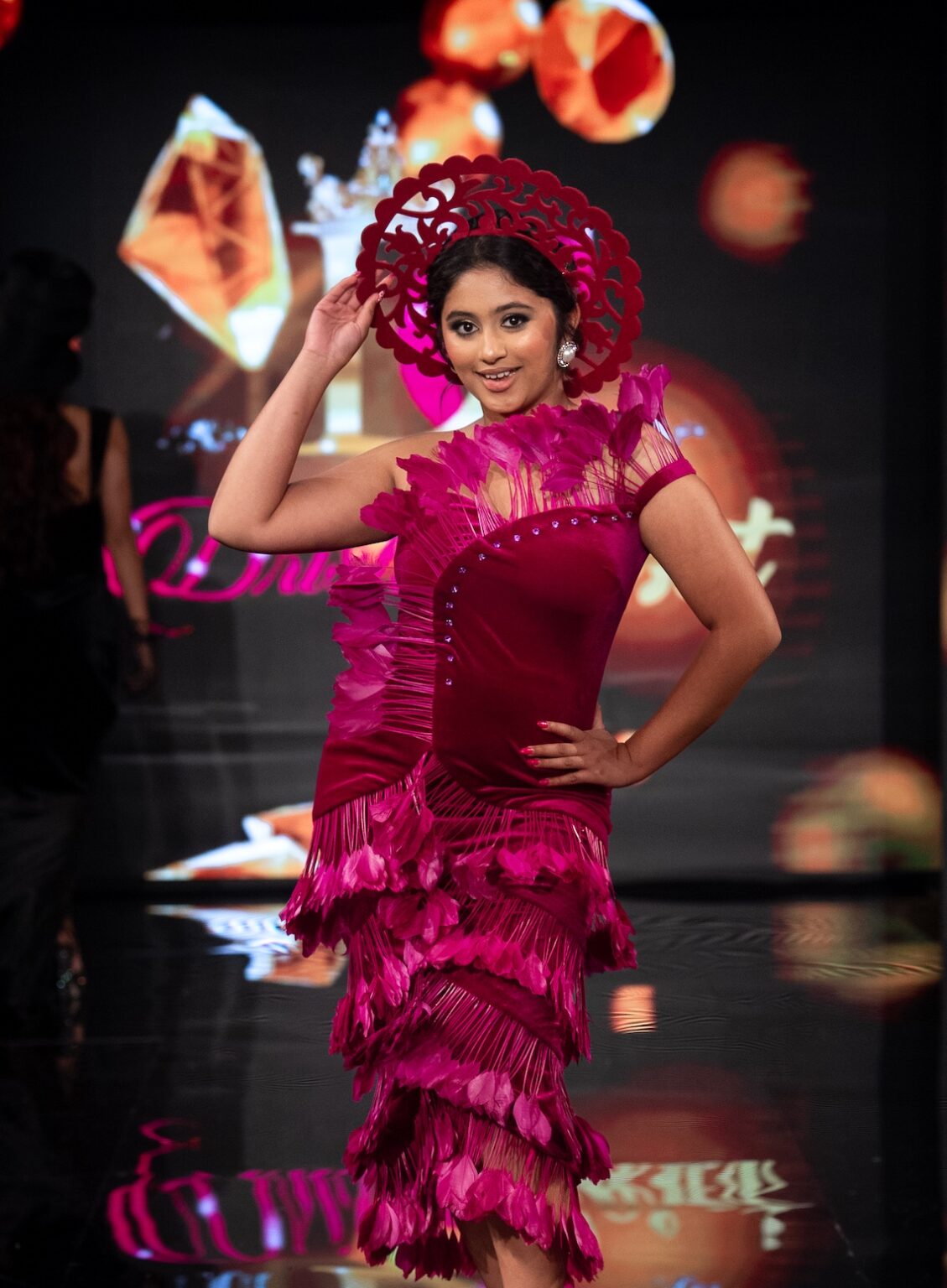 NEW YORK, NEW YORK - SEPTEMBER 13: A model walks the runway at the Drisha Closet show during New York Fashion Week at The Angel Orensanz Foundation on September 13, 2025 in New York City. (Photo by Mark Gunter/Getty Images for Art Hearts Fashion)
