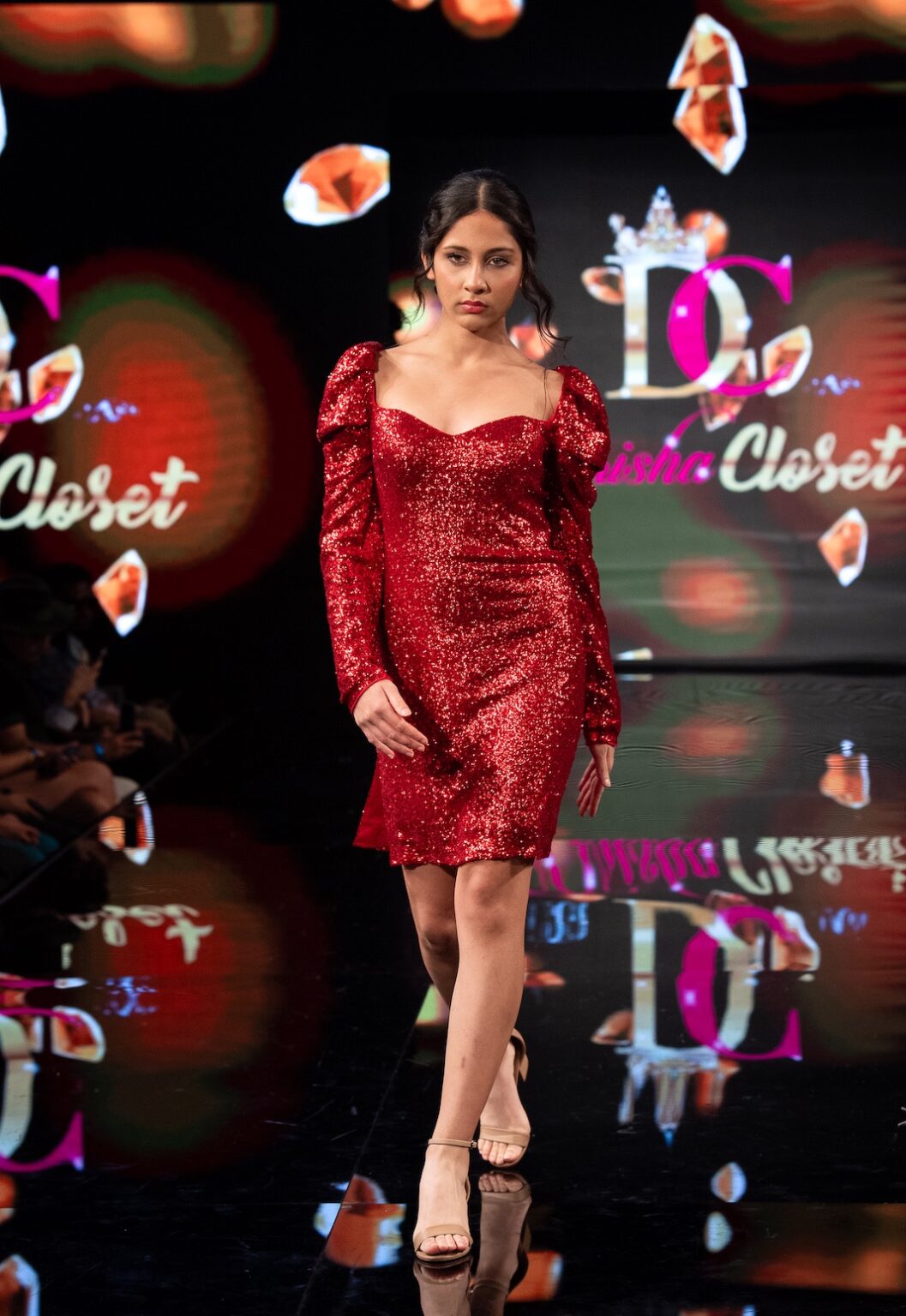 NEW YORK, NEW YORK - SEPTEMBER 13: A model walks the runway at the Drisha Closet show during New York Fashion Week at The Angel Orensanz Foundation on September 13, 2025 in New York City. (Photo by Mark Gunter/Getty Images for Art Hearts Fashion)