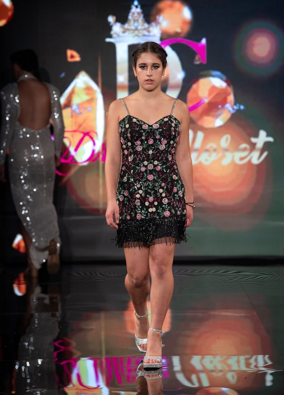 NEW YORK, NEW YORK - SEPTEMBER 13: A model walks the runway at the Drisha Closet show during New York Fashion Week at The Angel Orensanz Foundation on September 13, 2025 in New York City. (Photo by Mark Gunter/Getty Images for Art Hearts Fashion)