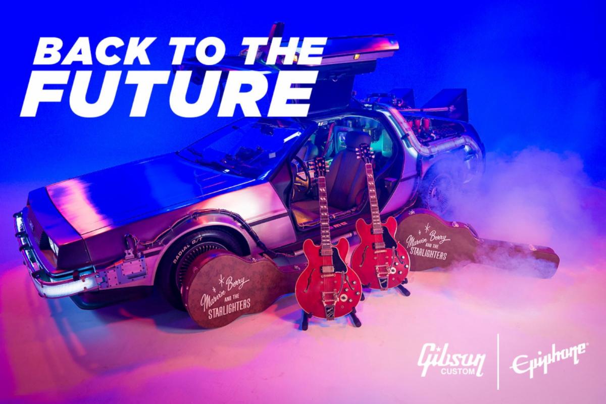 Gibson Honors 40 Years of Back to the Future with Exclusive Guitar Collection