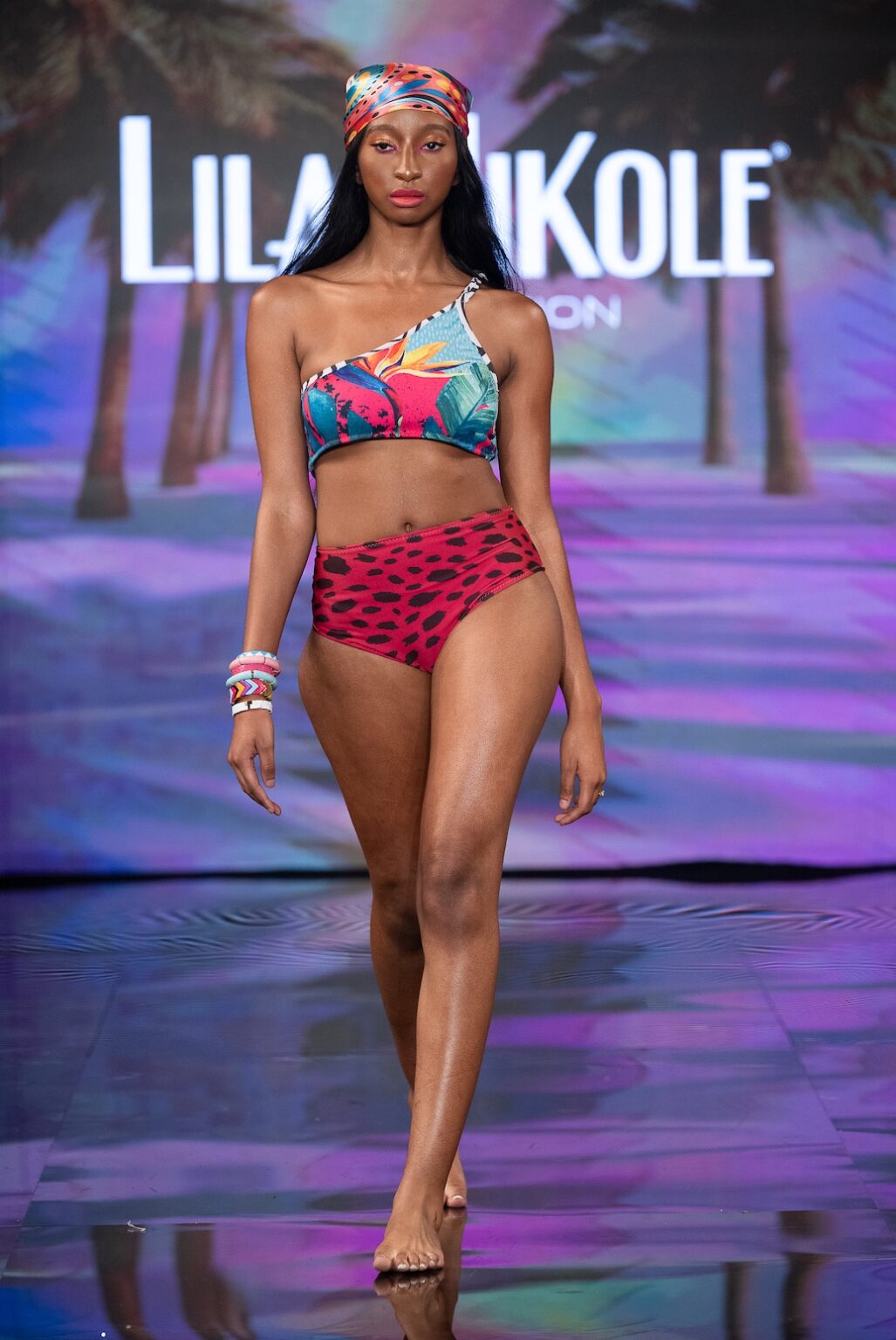 NEW YORK, NEW YORK - SEPTEMBER 14: A model walks the runway at the Lila Nikole show during New York Fashion Week at The Angel Orensanz Foundation on September 14, 2025 in New York City. (Photo by Mark Gunter/Getty Images for Art Hearts Fashion)
