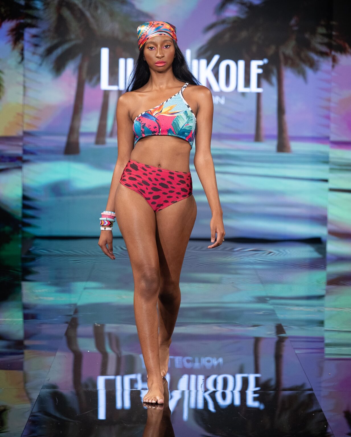 NEW YORK, NEW YORK - SEPTEMBER 14: A model walks the runway at the Lila Nikole show during New York Fashion Week at The Angel Orensanz Foundation on September 14, 2025 in New York City. (Photo by Mark Gunter/Getty Images for Art Hearts Fashion)