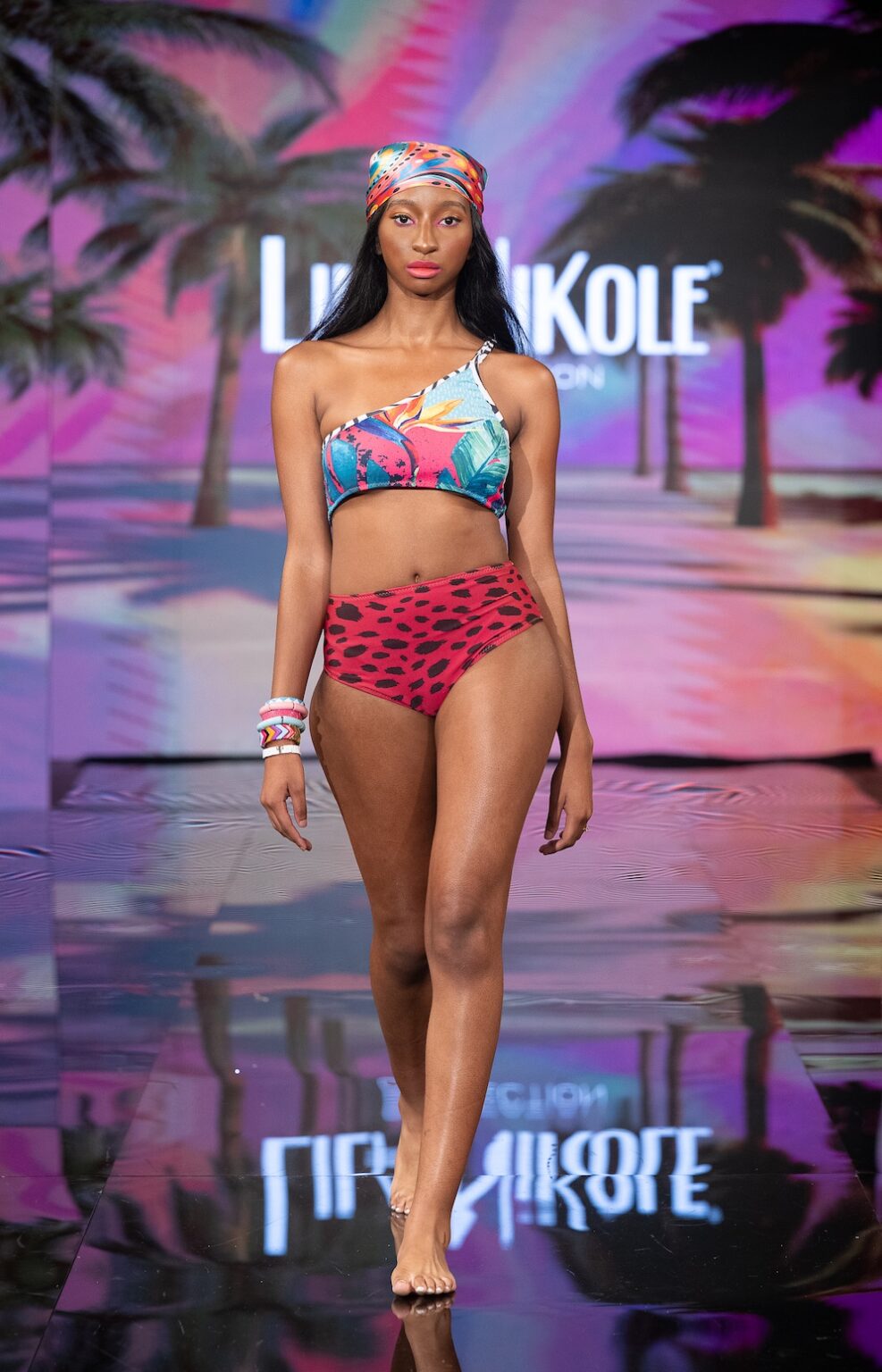 NEW YORK, NEW YORK - SEPTEMBER 14: A model walks the runway at the Lila Nikole show during New York Fashion Week at The Angel Orensanz Foundation on September 14, 2025 in New York City. (Photo by Mark Gunter/Getty Images for Art Hearts Fashion)