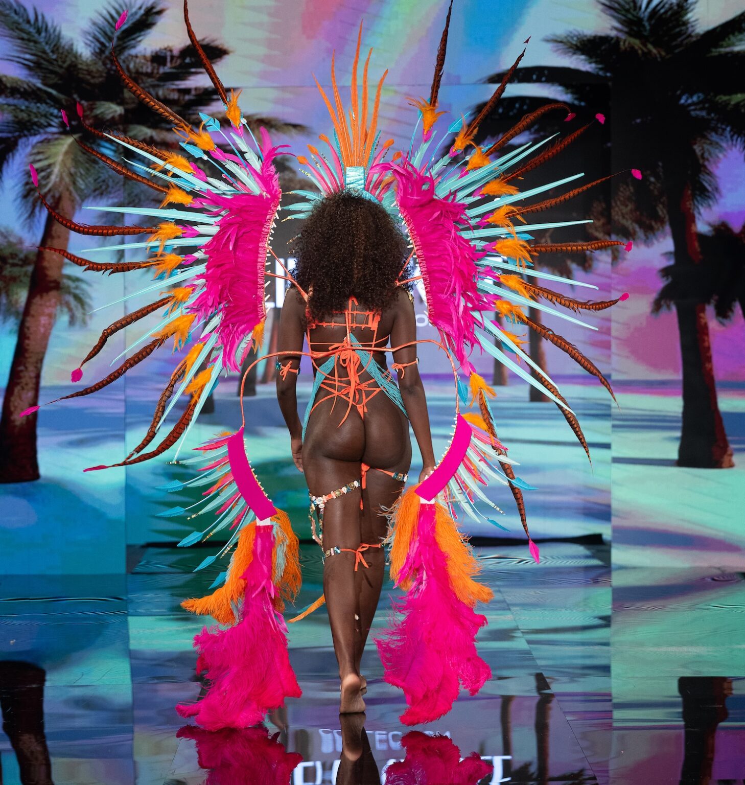 NEW YORK, NEW YORK - SEPTEMBER 14: A model walks the runway at the Lila Nikole show during New York Fashion Week at The Angel Orensanz Foundation on September 14, 2025 in New York City. (Photo by Mark Gunter/Getty Images for Art Hearts Fashion)