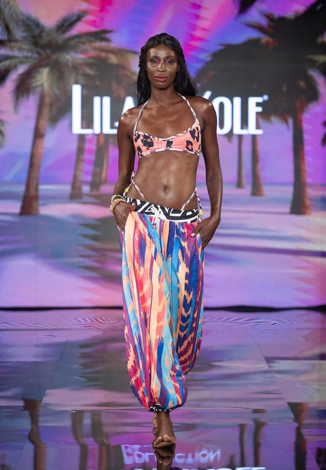 NEW YORK, NEW YORK - SEPTEMBER 14: A model walks the runway at the Lila Nikole show during New York Fashion Week at The Angel Orensanz Foundation on September 14, 2025 in New York City. (Photo by Mark Gunter/Getty Images for Art Hearts Fashion)