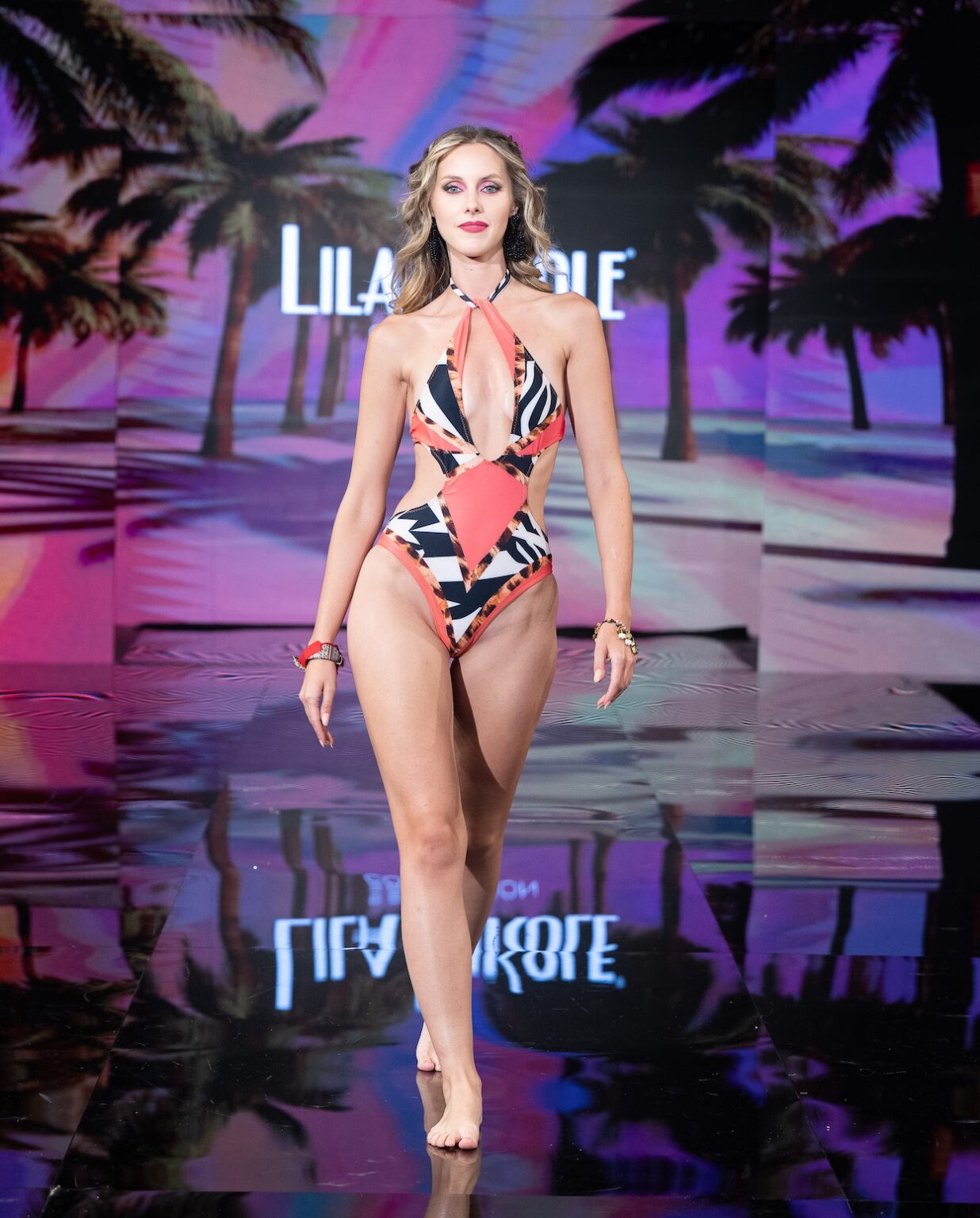 NEW YORK, NEW YORK - SEPTEMBER 14: A model walks the runway at the Lila Nikole show during New York Fashion Week at The Angel Orensanz Foundation on September 14, 2025 in New York City. (Photo by Mark Gunter/Getty Images for Art Hearts Fashion)