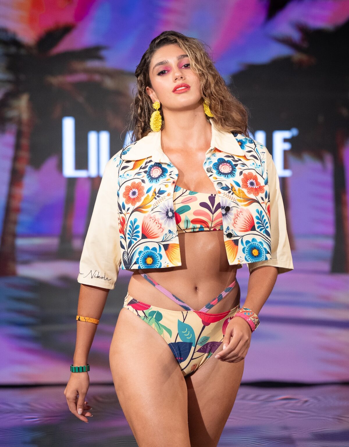 NEW YORK, NEW YORK - SEPTEMBER 14: A model walks the runway at the Lila Nikole show during New York Fashion Week at The Angel Orensanz Foundation on September 14, 2025 in New York City. (Photo by Mark Gunter/Getty Images for Art Hearts Fashion)