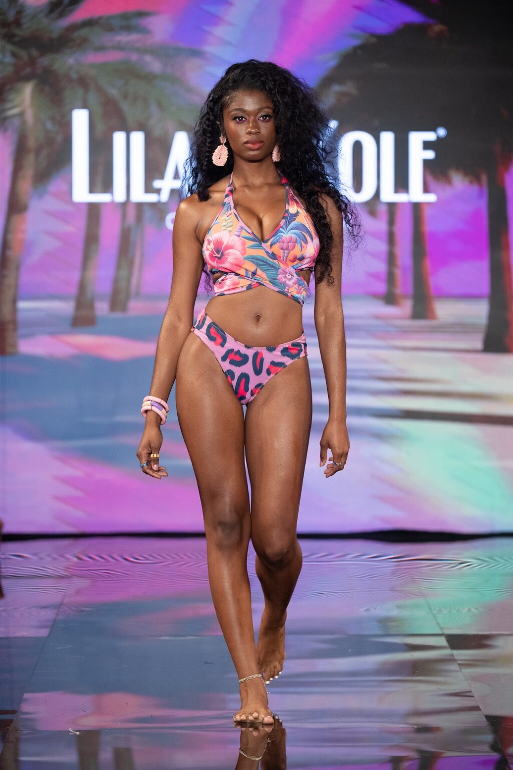 NEW YORK, NEW YORK - SEPTEMBER 14: A model walks the runway at the Lila Nikole show during New York Fashion Week at The Angel Orensanz Foundation on September 14, 2025 in New York City. (Photo by Mark Gunter/Getty Images for Art Hearts Fashion)