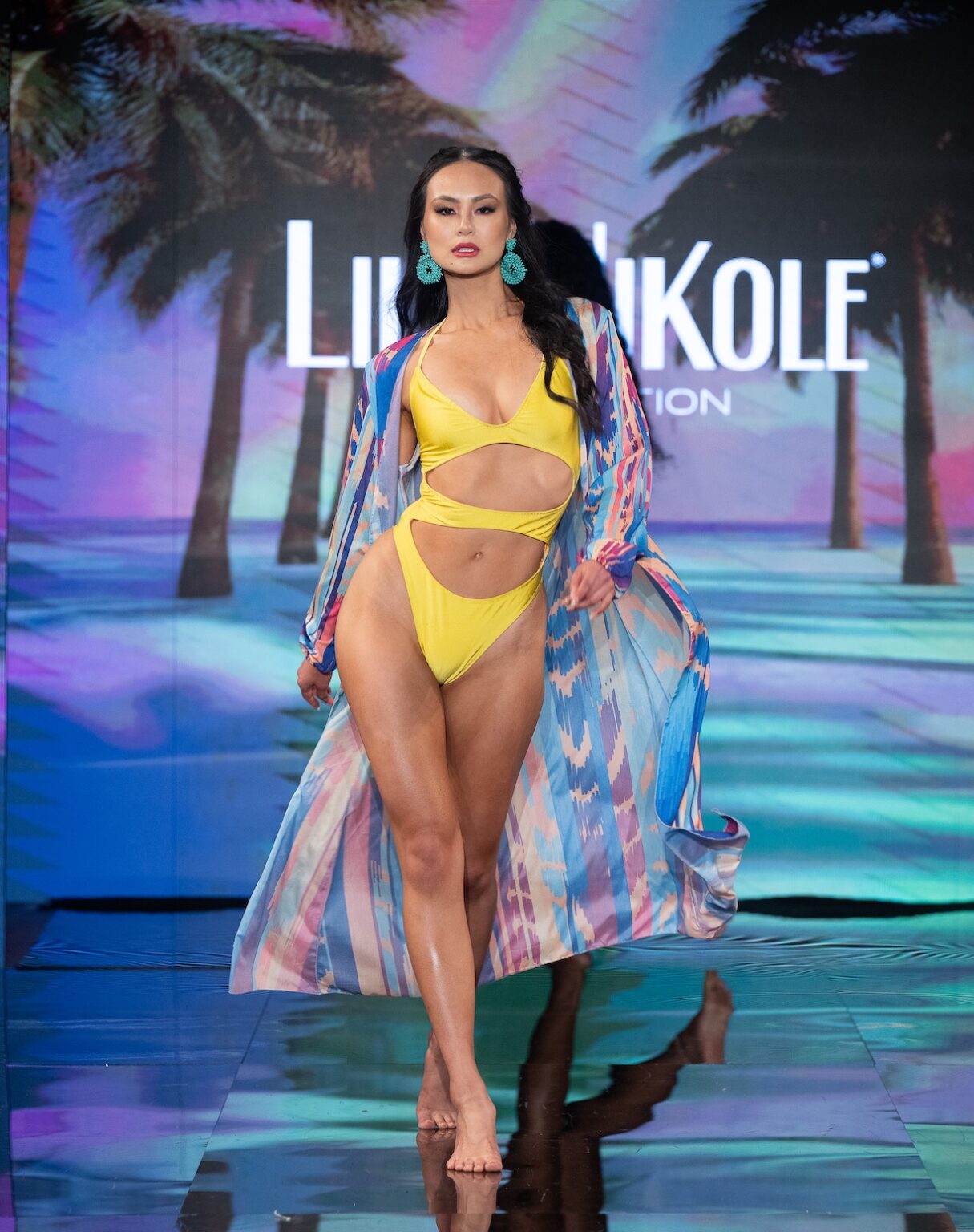NEW YORK, NEW YORK - SEPTEMBER 14: A model walks the runway at the Lila Nikole show during New York Fashion Week at The Angel Orensanz Foundation on September 14, 2025 in New York City. (Photo by Mark Gunter/Getty Images for Art Hearts Fashion)
