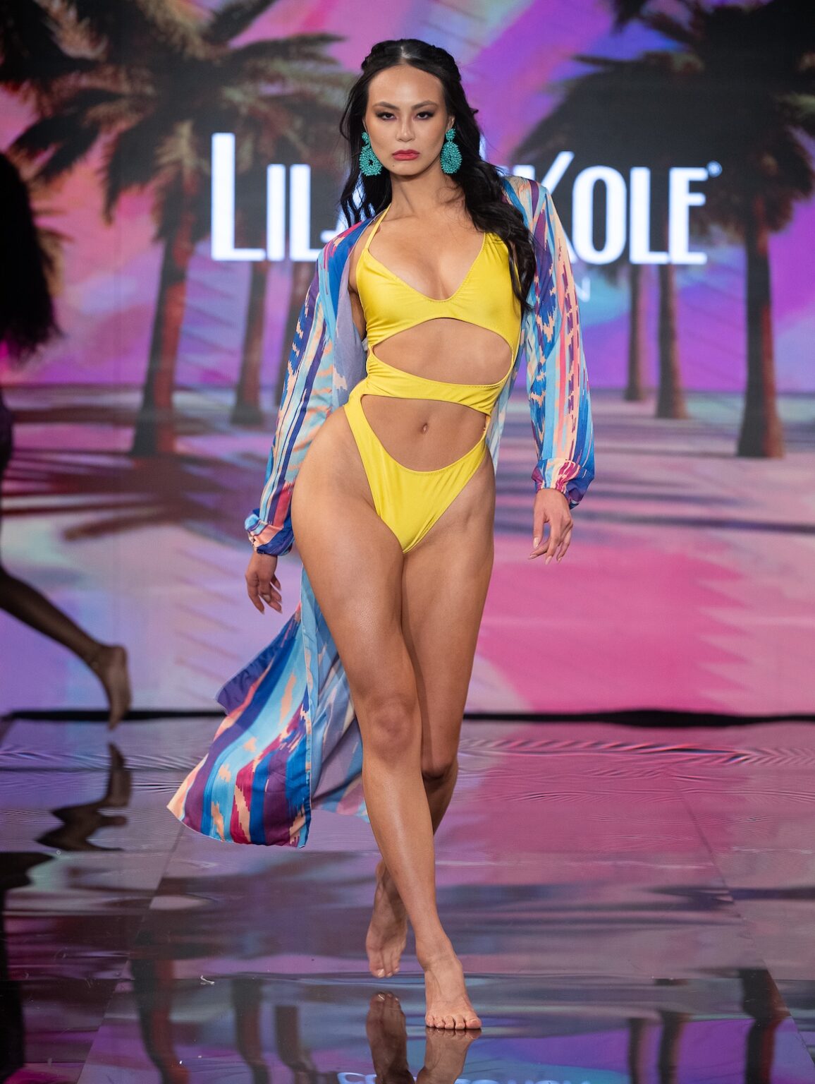 NEW YORK, NEW YORK - SEPTEMBER 14: A model walks the runway at the Lila Nikole show during New York Fashion Week at The Angel Orensanz Foundation on September 14, 2025 in New York City. (Photo by Mark Gunter/Getty Images for Art Hearts Fashion)