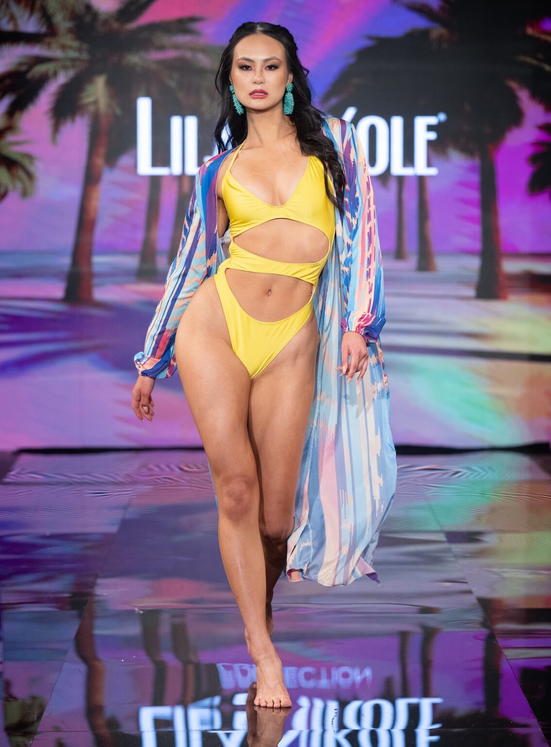 NEW YORK, NEW YORK - SEPTEMBER 14: A model walks the runway at the Lila Nikole show during New York Fashion Week at The Angel Orensanz Foundation on September 14, 2025 in New York City. (Photo by Mark Gunter/Getty Images for Art Hearts Fashion)