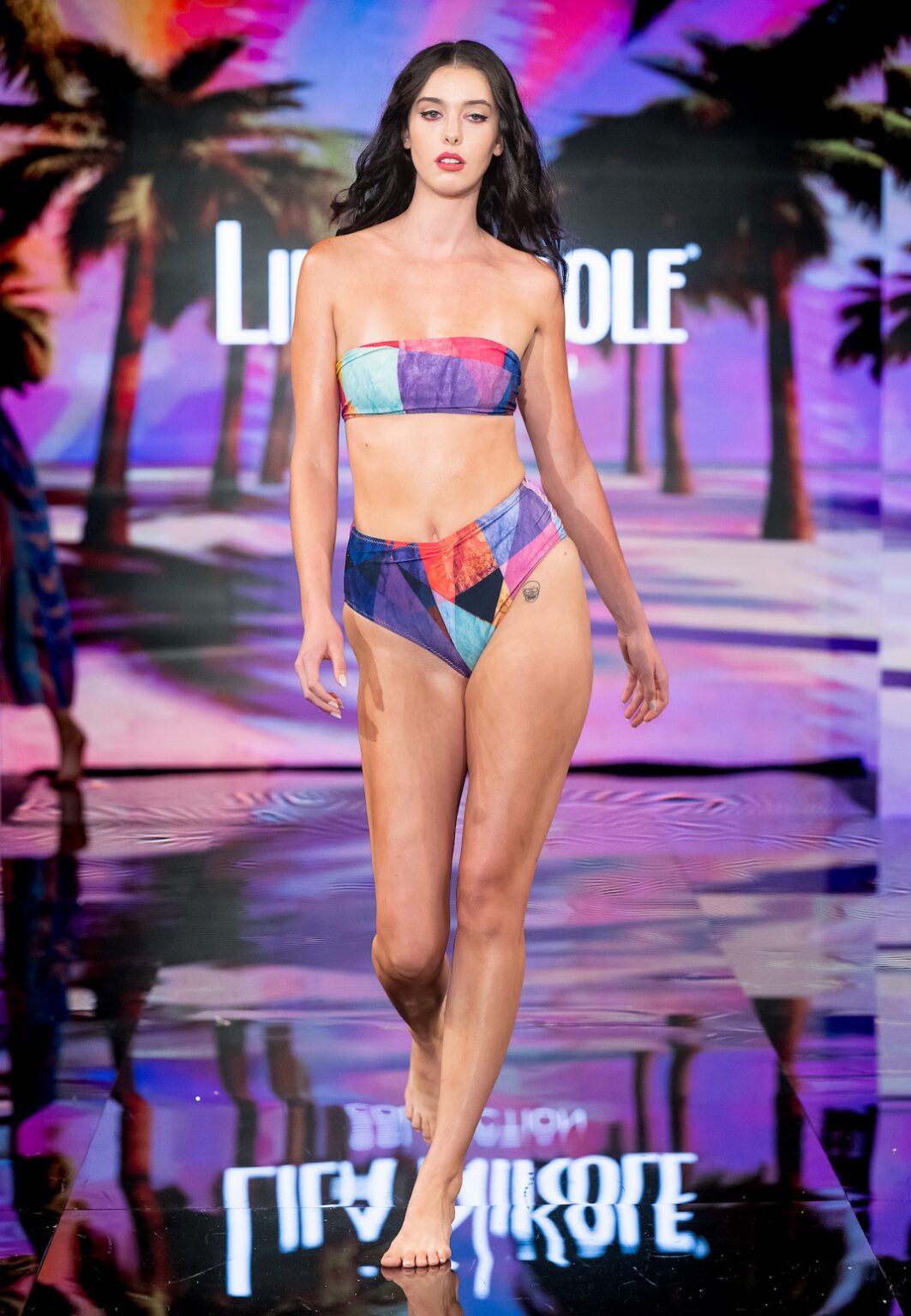 NEW YORK, NEW YORK - SEPTEMBER 14: A model walks the runway at the Lila Nikole show during New York Fashion Week at The Angel Orensanz Foundation on September 14, 2025 in New York City. (Photo by Mark Gunter/Getty Images for Art Hearts Fashion)