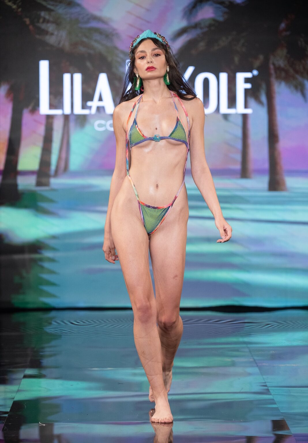 NEW YORK, NEW YORK - SEPTEMBER 14: A model walks the runway at the Lila Nikole show during New York Fashion Week at The Angel Orensanz Foundation on September 14, 2025 in New York City. (Photo by Mark Gunter/Getty Images for Art Hearts Fashion)