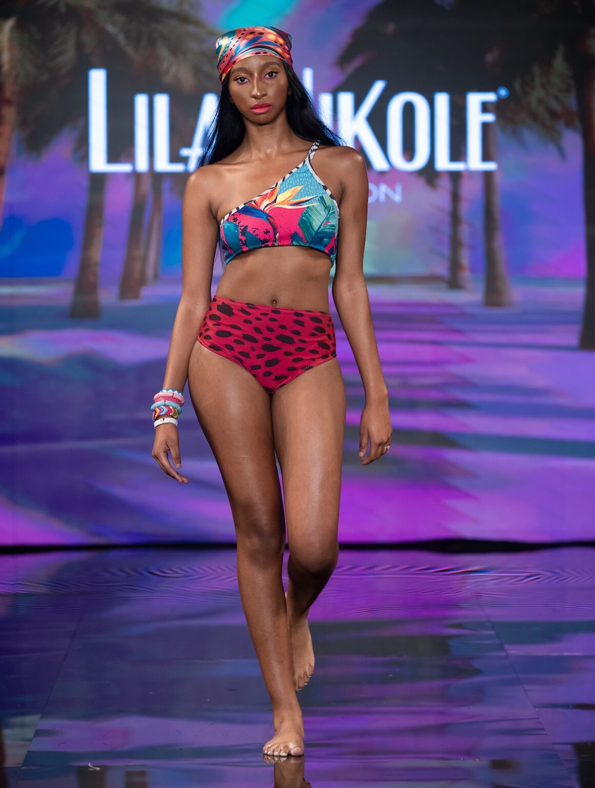 NEW YORK, NEW YORK - SEPTEMBER 14: A model walks the runway at the Lila Nikole show during New York Fashion Week at The Angel Orensanz Foundation on September 14, 2025 in New York City. (Photo by Mark Gunter/Getty Images for Art Hearts Fashion)