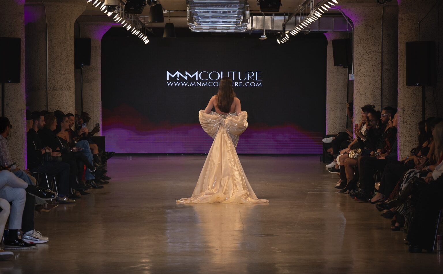 MNM Couture Runway Show of Los Angeles Fashion Show LAFW SS26