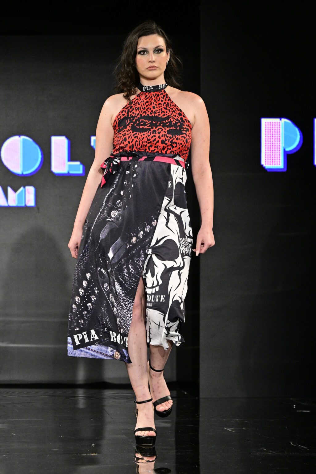 NEW YORK, NEW YORK - SEPTEMBER 11: A model walks the runway for Pia Bolte during New York Fashion Week Powered By Art Hearts Fashion at The Angel Orensanz Foundation on September 11, 2025 in New York City. (Photo by Eugene Gologursky/Getty Images for Art Hearts Fashion)