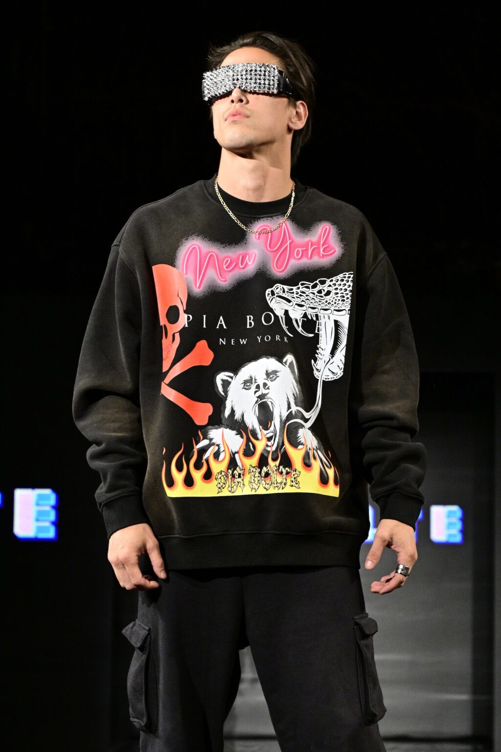 NEW YORK, NEW YORK - SEPTEMBER 11: A model walks the runway for Pia Bolte during New York Fashion Week Powered By Art Hearts Fashion at The Angel Orensanz Foundation on September 11, 2025 in New York City. (Photo by Eugene Gologursky/Getty Images for Art Hearts Fashion)