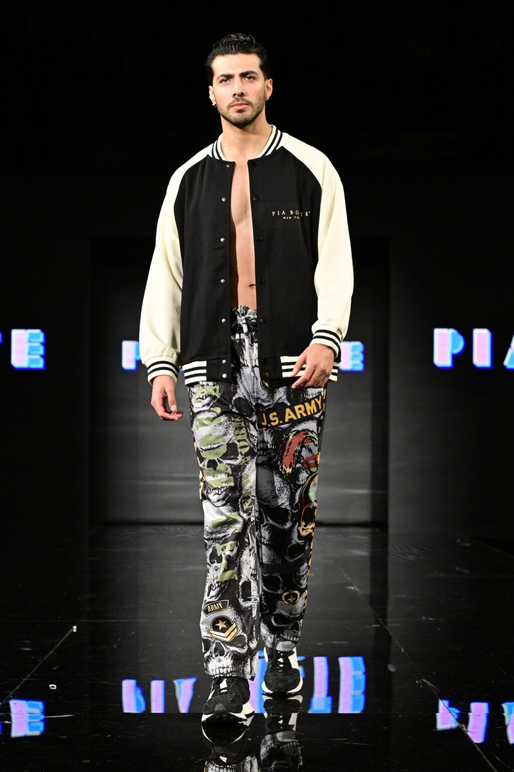 NEW YORK, NEW YORK - SEPTEMBER 11: A model walks the runway for Pia Bolte during New York Fashion Week Powered By Art Hearts Fashion at The Angel Orensanz Foundation on September 11, 2025 in New York City. (Photo by Eugene Gologursky/Getty Images for Art Hearts Fashion)