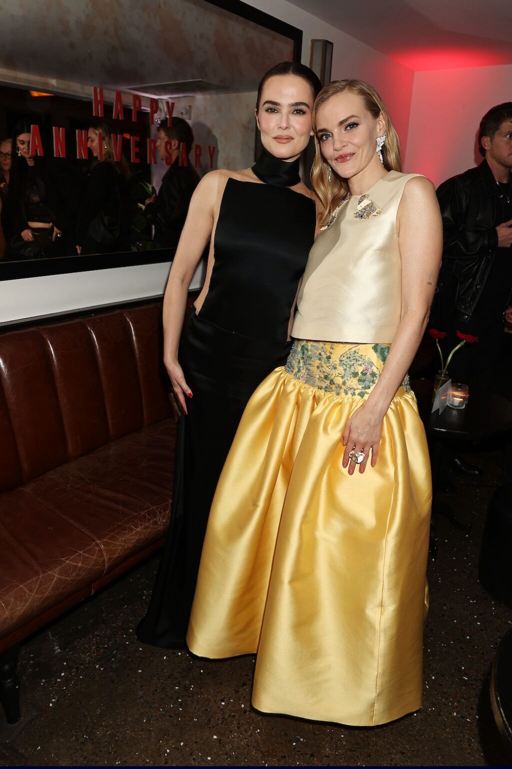 New York, New York - 10/21/25 Lionsgate’s “ ANNIVERSARY “ New York Premiere . -PICTURED: Zoey Deutch and Madeline Brewer - PHOTO by: Dave Allocca / Starpix - Location: Metrograph
