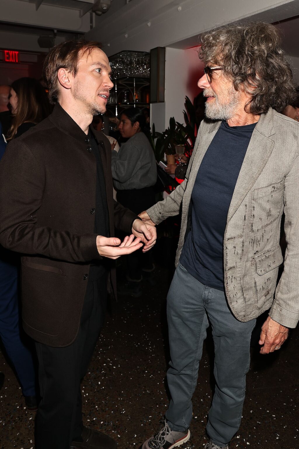 New York, New York - 10/21/25 Lionsgate’s “ ANNIVERSARY “ New York Premiere . -PICTURED: Jan Komasa and Steven Schwartz - PHOTO by: Dave Allocca / Starpix - Location: Metrograph