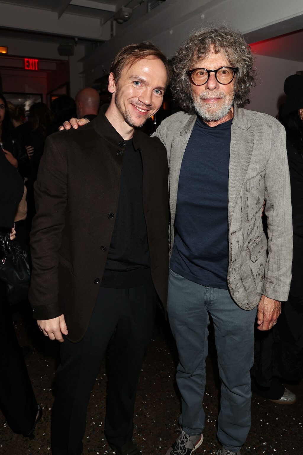 New York, New York - 10/21/25 Lionsgate’s “ ANNIVERSARY “ New York Premiere . -PICTURED: Jan Komasa and Steven Schwartz - PHOTO by: Dave Allocca / Starpix - Location: Metrograph
