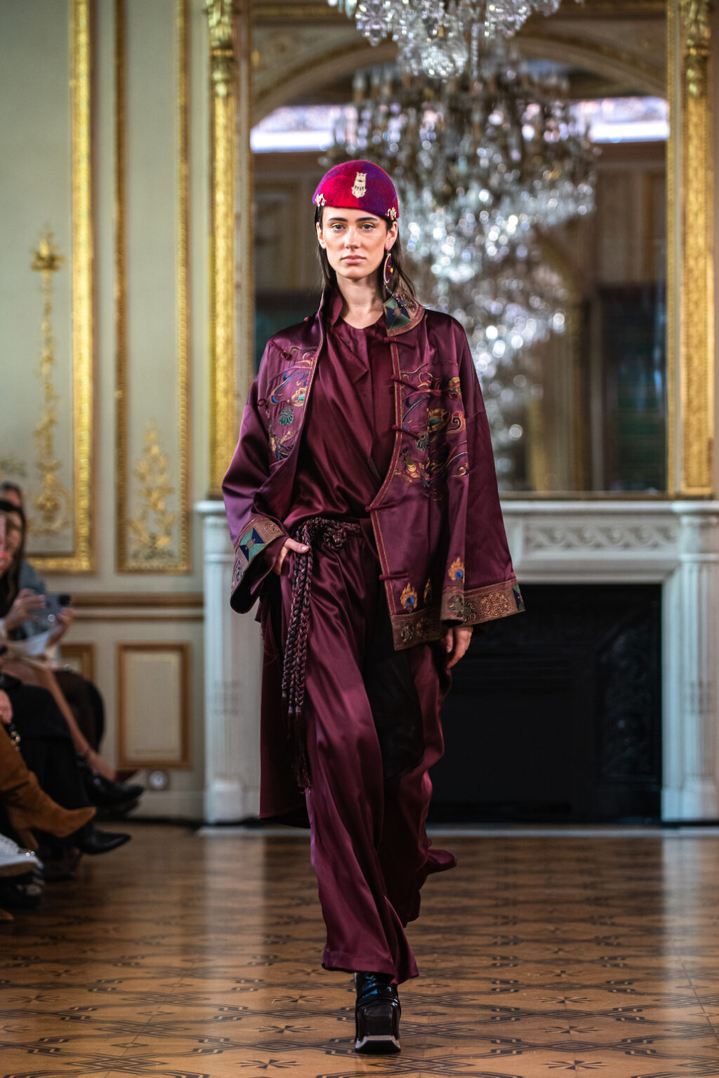 Runway by ZOUXIN during Paris Fashion Week for Spring Summer 2026 – runway look
