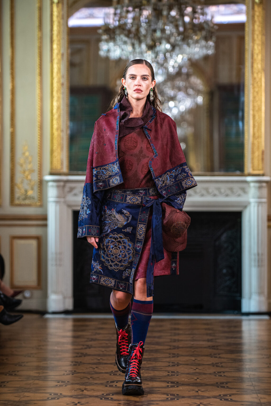 Runway by ZOUXIN during Paris Fashion Week for Spring Summer 2026 – runway look