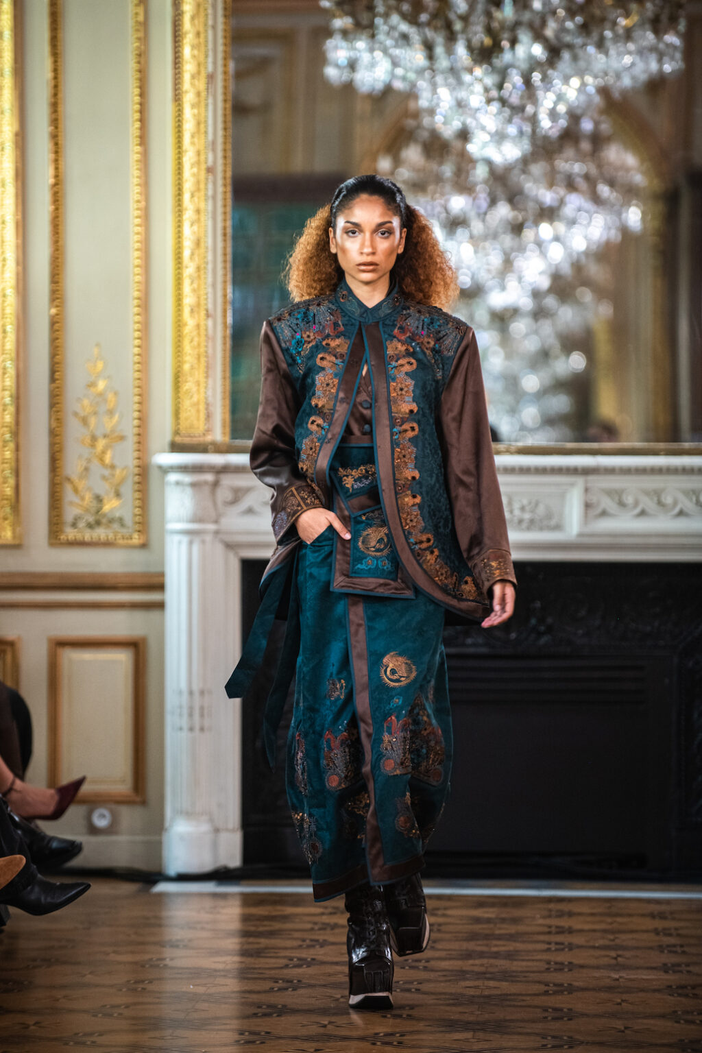 Runway by ZOUXIN during Paris Fashion Week for Spring Summer 2026 – runway look